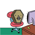 Dead Inside Pin